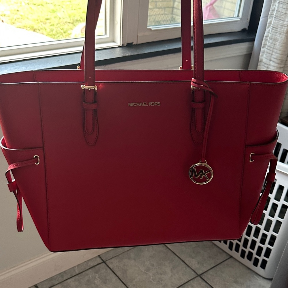 Michael Kors Vibrant Red Tote Bag